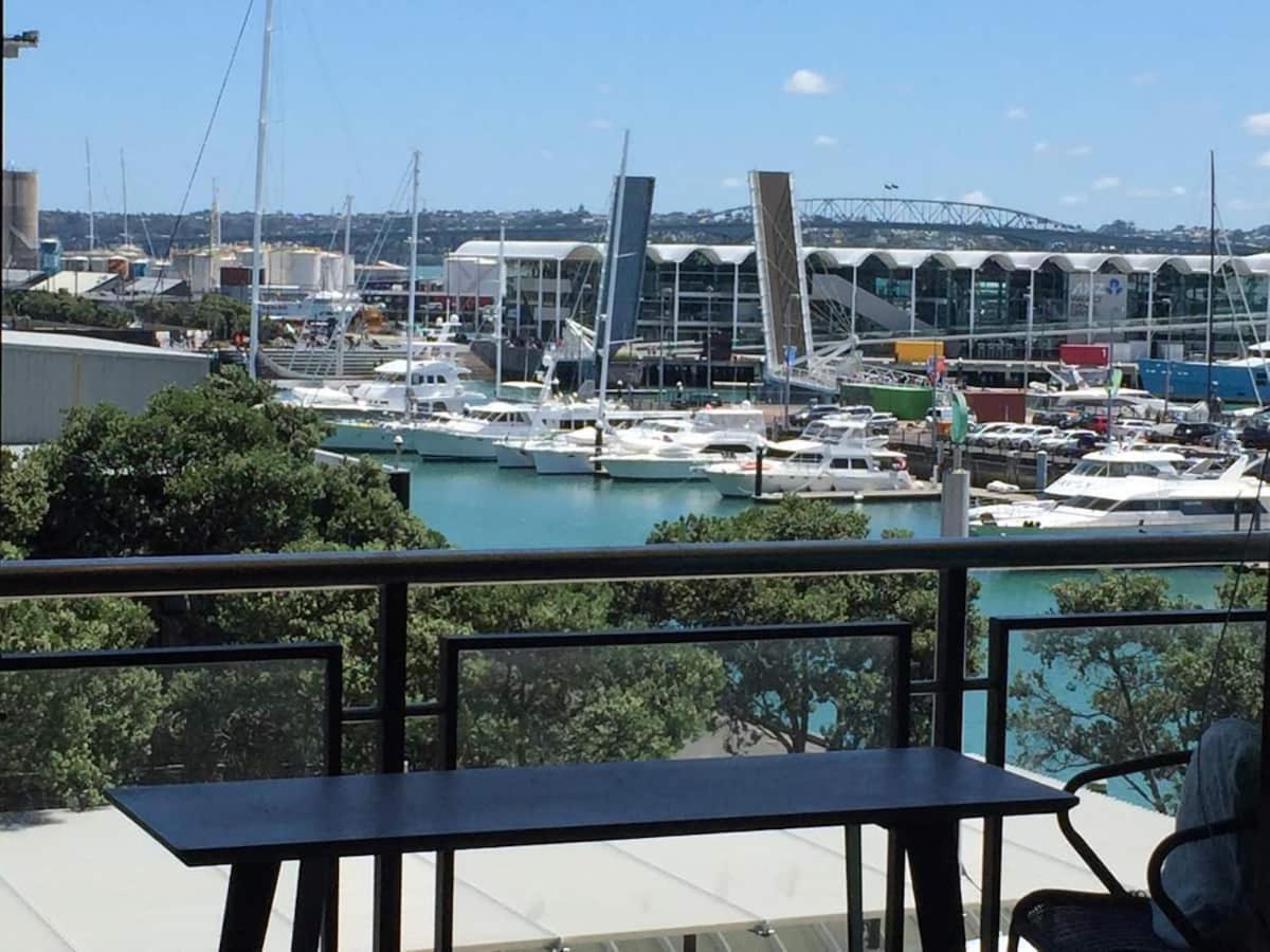 Luxury Waterfront Nest Above Viaduct Harbour Apartman Auckland Kültér fotó