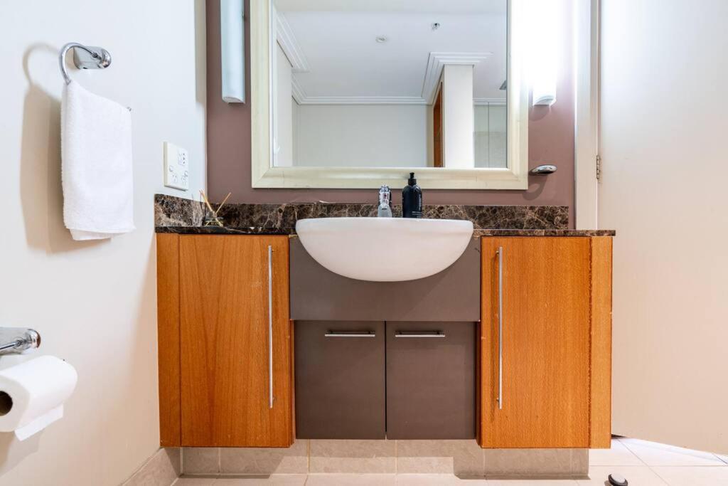 Luxury Waterfront Nest Above Viaduct Harbour Apartman Auckland Kültér fotó