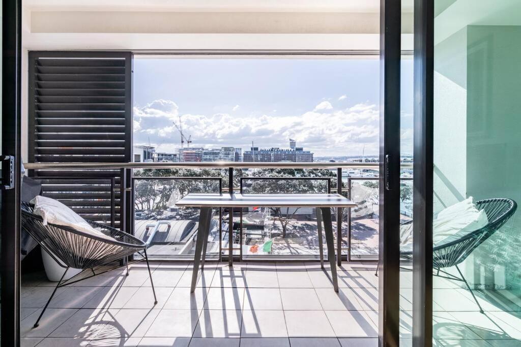 Luxury Waterfront Nest Above Viaduct Harbour Apartman Auckland Kültér fotó